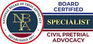 NBTA Board Certified Specialist — Civil Pretrial Advocacy
