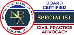 NBTA Board Certified Specialist — Civil Practice Advocacy