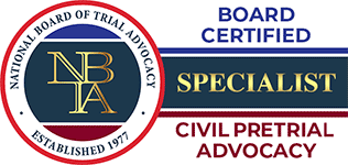 NBTA | National Board of Trial Advocacy | Established 1977 | Board Certified | Specialist | Civil Pretrial Advocacy