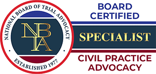 NBTA | National Board of Trial Advocacy | Established 1977 | Board Certified | Specialist | Civil Practice Advocacy